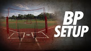 Famous PowerNet 7x7 DLX Net and Portable Pitching A-Frame Screen Bundle Profile