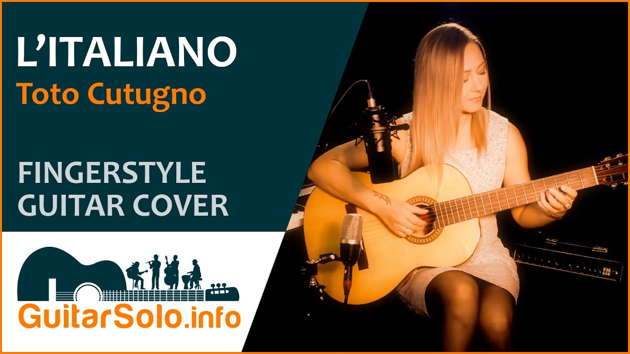 “L'italiano” на гитаре. Ноты и табы