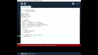 Elaboraciòn de una interfaz grafica en processing mediante el reconocimiento facial