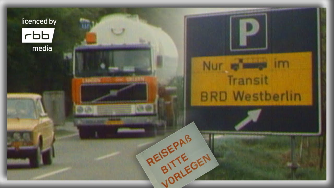 Fahrt über die Transitstrecke durch die DDR | 1983