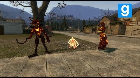 Getting chased by SCP-96 in Garrys Mod with my friend!!