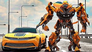 Transformers in live Action Bumblebee vs Barricade 2021 optimus prime and ANIMATION  Size Comparison