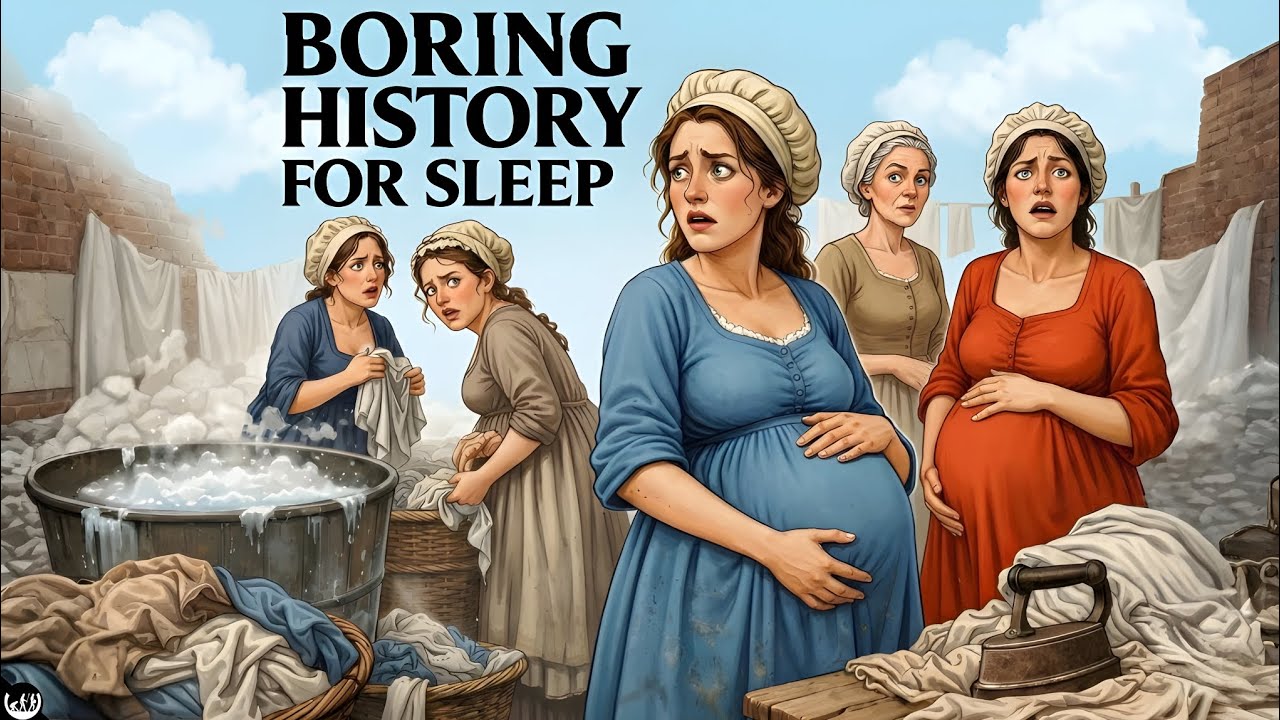 🕯️🧺🏭 The Laundry Women — How Victorian England Hid Pregnant Girls in Workhouses 📜😴 History for Sleep