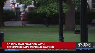 Man Charged With Attempting To Rape Woman In Boston Public Garden