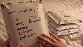 ASMR Blind Bags | Book Edition! | Book Tapping, Tracing and Paper Crinkles