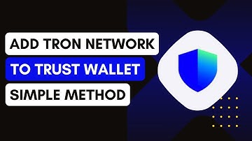 How To Add Tron Network To Trust Wallet (Quick & Easy) !