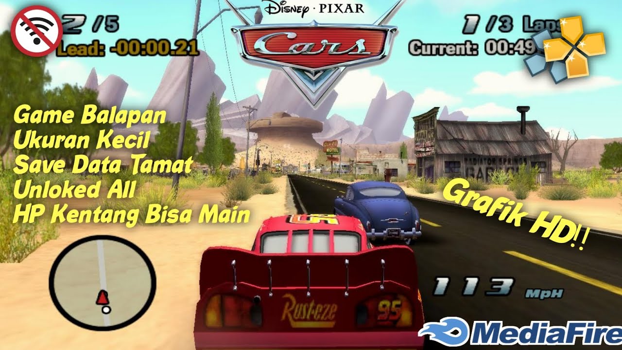 Game Cars PPSSPP Grafik HD Ukuran Kecil Android YouTube