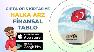 Gipta Ofi̇s Kirtasi̇ye Halka Arz Fi̇nansal Tablo