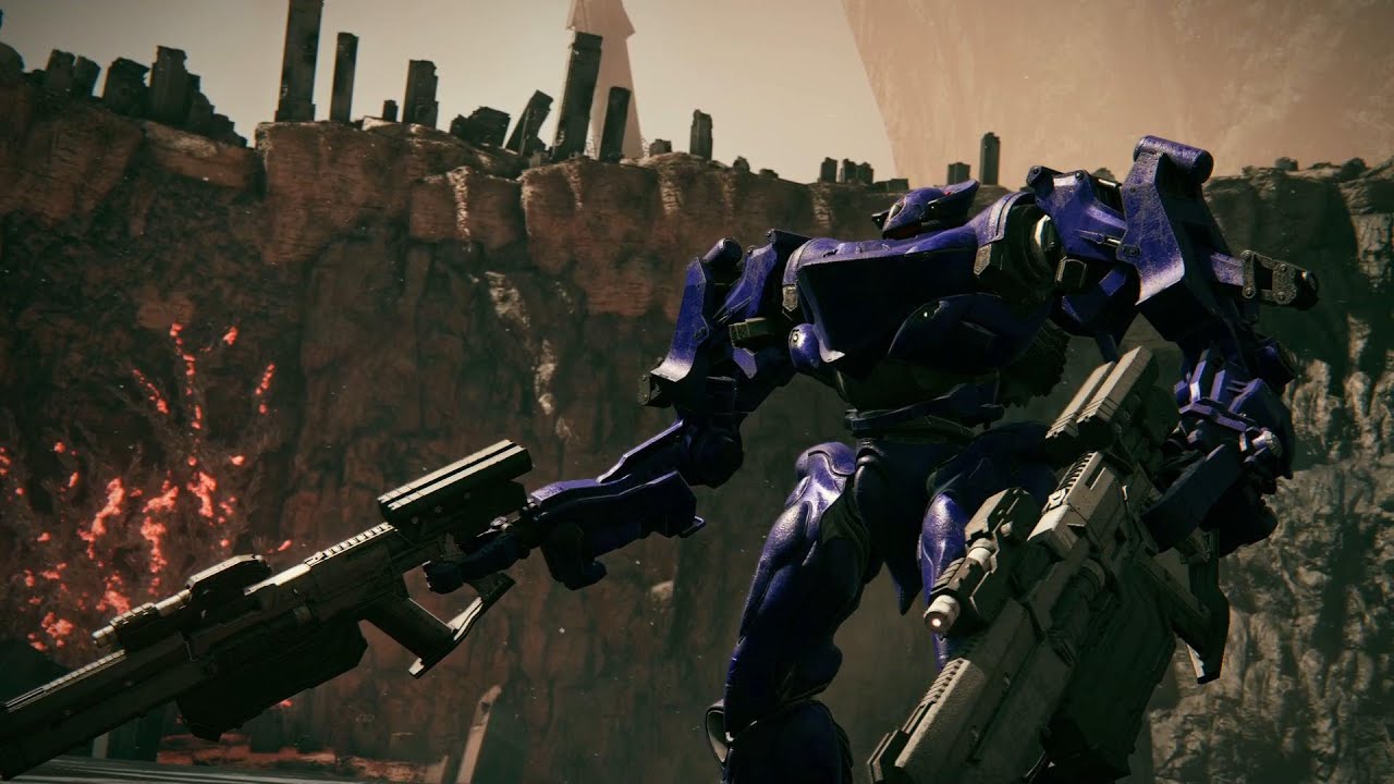 Armored Core VI - WRECKER DUAL TURNER NO OS TUNING VS IBIS - YouTube