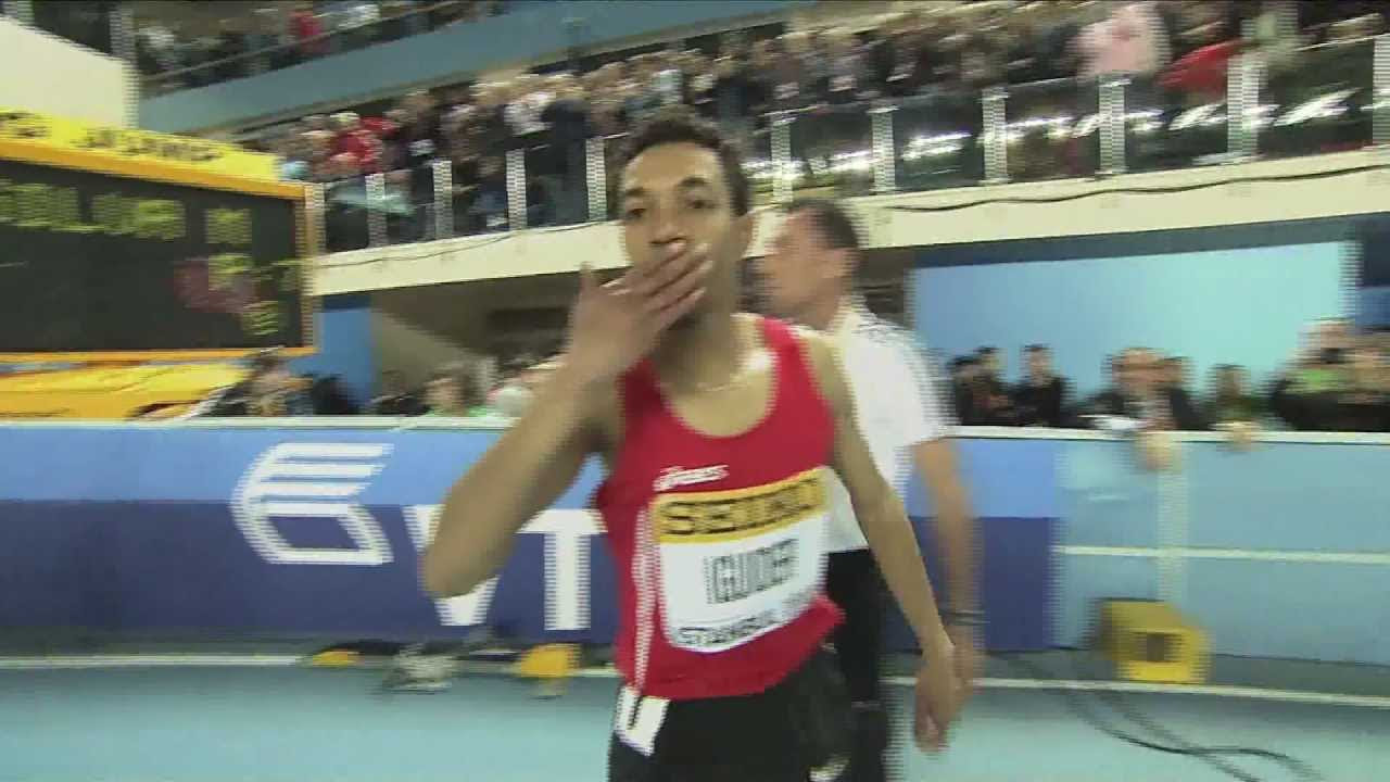 Istanbul 2012 Competition 1500m Men Final   Abdalaati Iguider MAR