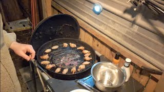 Wing Night on the Weber Kettle!