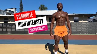 20 Minutes HIIT Full Body Workout - No Equipment