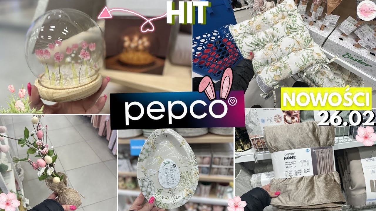 PEPCO! 💖 NOWOŚCI 26 luty 2026 - Dzisiejszy HIT przeglądu : podświetlane klosze z tulipanami🌷🌷🌷#pepco