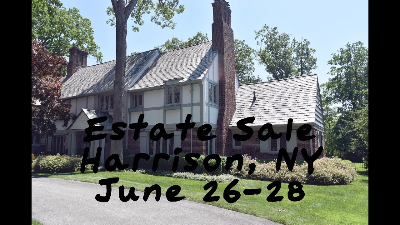 Estate Sale Harrison, NY YouTube