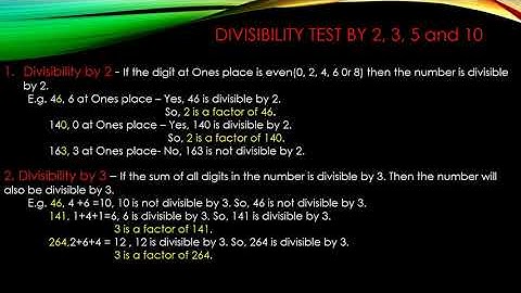 CLASS 4 MATHS-Factors & Multiples part2 by Anju Nair for 12 October