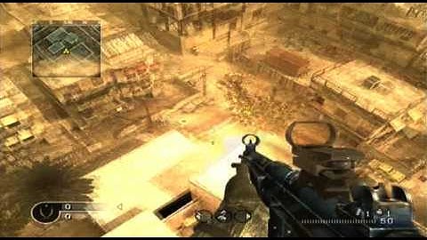 call of duty 4 the big Backlot elevator