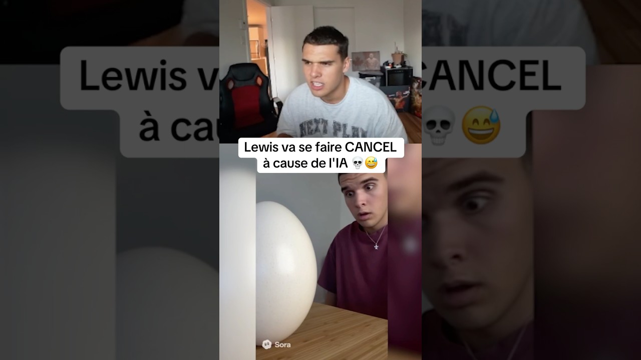 LEWIS VA SE FAIRE CANCEL À CAUSE DE L'IA... #lewislefou