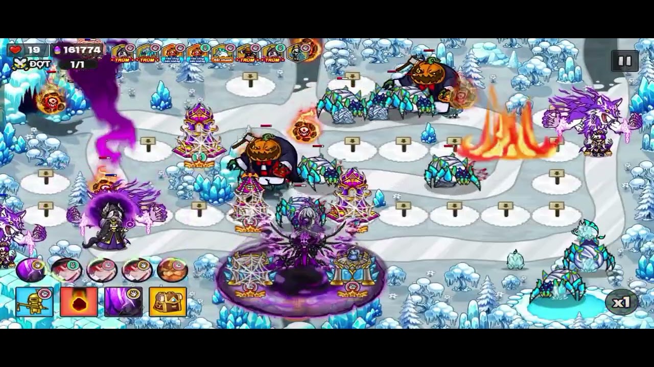 Đánh tháp Loki bằng hell knight