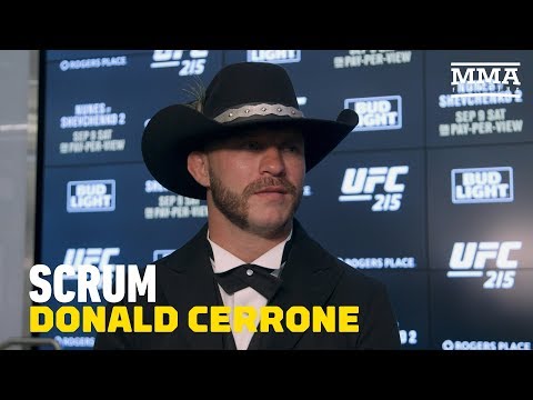 Donald Cerrone To Teammate Ray Borg: 'You Should Have Fought' - MMA Fighting