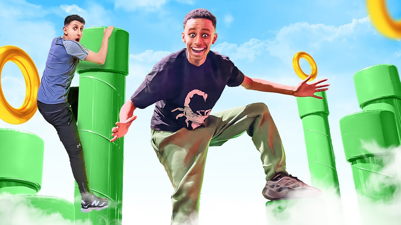 Wij Speelden Een Real Life Mario Parcour! 🕹️