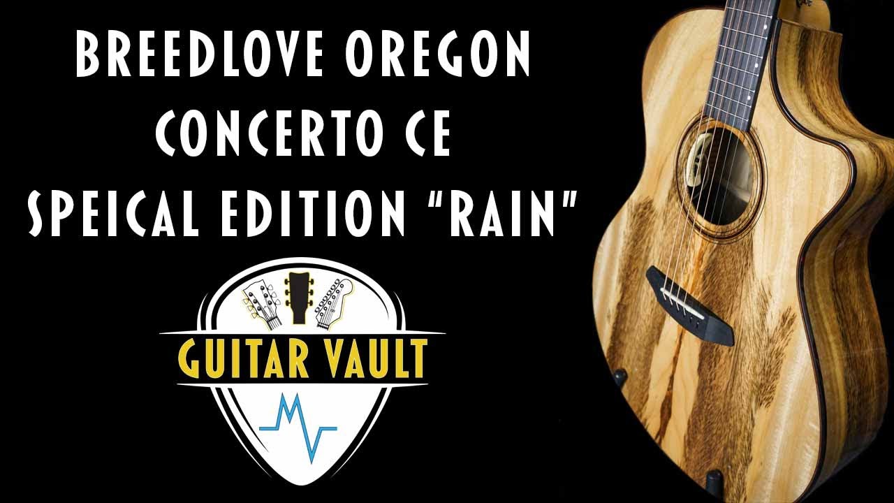 Breedlove Oregon Concerto CE Special Edition Acoustic Guitar: MV
