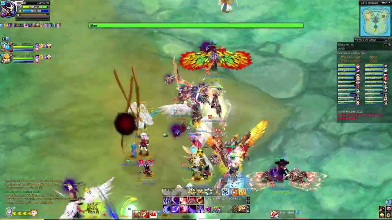 Raid Déesse Zénas NosTale