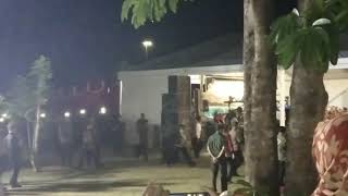 Suasana Pagelaran Wayang Yang Dihadiri Presiden Jokowi