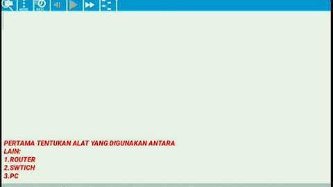 KONFIGURASI NAT DI CISCO PACKET TRACER MOBILE