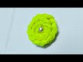 Woolen woven rose | flower for beginners | A Needle &amp; Thread | #wovenrose #beginners #woolen #flower