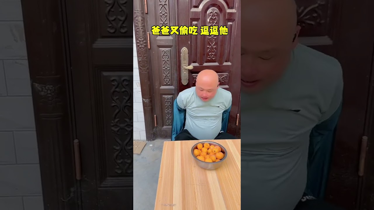 Dad is eating secretly again. Let me show you how to tease him.