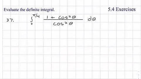 Integrals Stewart Calculus ET 8th Ed 5.4 # 37, 39