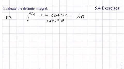 Integrals Stewart Calculus ET 8th Ed 5.4 # 37, 39