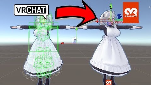 How to convert a vrchat avatar to ChilloutVR with converter 2025
