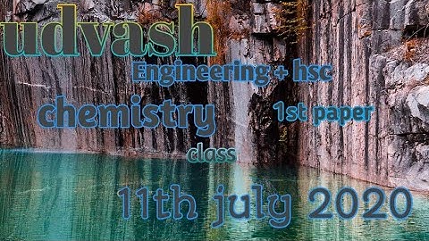 Udvash zoom app live Engineering + hsc chemistry 1st paper 2nd class... 11th july 2020