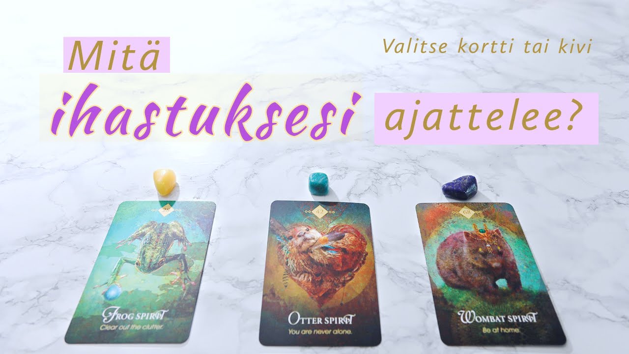 MITÄ IHASTUKSESI AJATTELEE? 🤩 Luenta ilman suhdetta oleville 💞 💔 Ajaton valitsekortti kanavointi 🌈✨