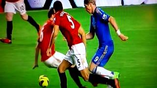 Torres red card Chelsea vs united