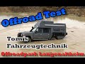 Wir testen unsere Land Cruiser von Toms Fahrzeugtechnik im Offroadpark Langenaltheim - 4x4 Camper