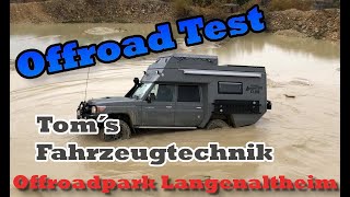 We test our Toyota Land Cruiser off Road Camper Conversion!