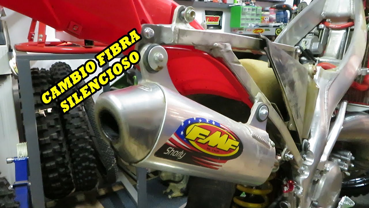 Cambio de fibra de escape - Enduro y Motocross
