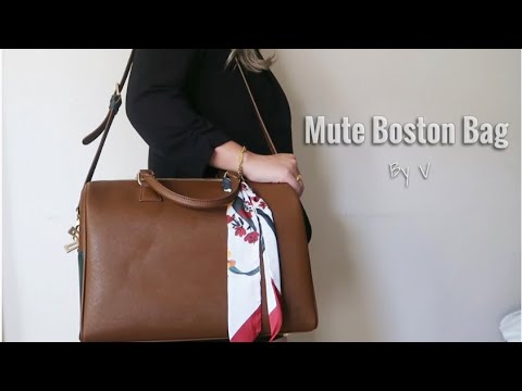 BTS Bags | New Artist Made Collection by BTS V Mute Boston Bag | Color: Brown | Size: Os | Jakhouma's Closet