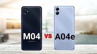 Samsung Galaxy M04 vs Samsung Galaxy A04e