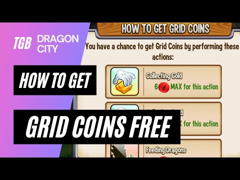 How To Get Free Grid Coins Dragon City 2021 ☆☆☆