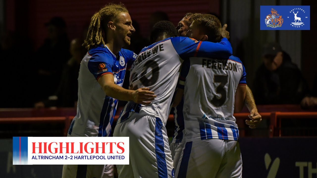 Match Report: Grey goal rescues point in Altrincham - News - Hartlepool  United