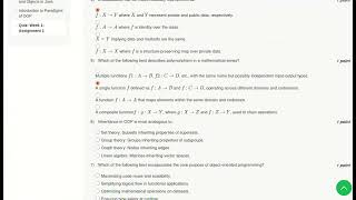 Fundamentals of Object Oriented Programming Assignment 01