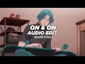 On On Cartoon Feat Daniel Levi AUDIO EDIT
