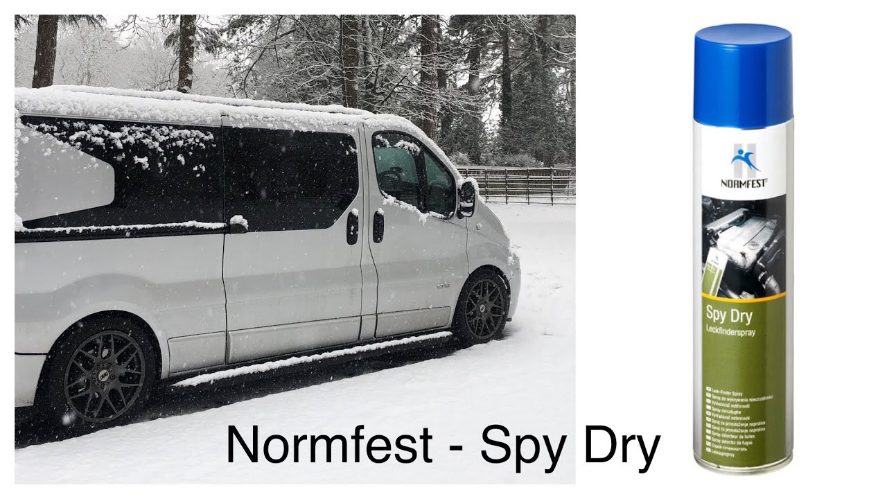 Normfest Spy Dry Leak detection aerosol spray. Buy from Euro Car Parts 