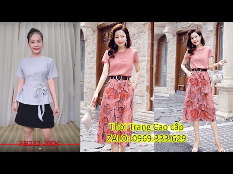 Set Áo Chân váy cực kỳ xinh xắn | set áo chân váy công sở nữ tính TPHCM | quần áo nữ xinh xắn