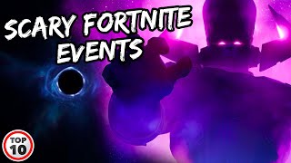Top 10 Scary Fortnite Events