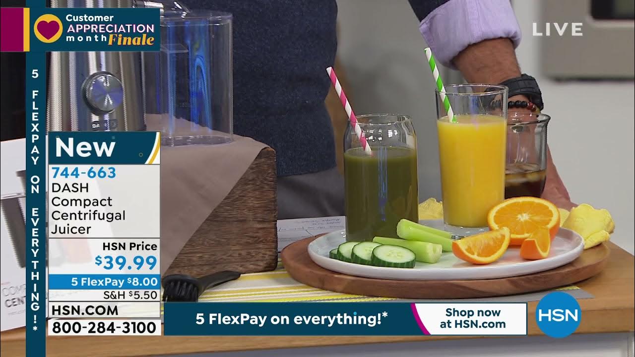 DASH Compact Centrifugal Juicer YouTube
