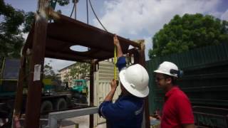 2000L DNV 2.7-1 Offshore Container Prototype Test